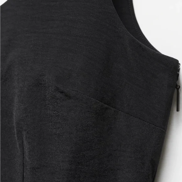 Mango Black Sleeveless Dress - Picture 3 of 8